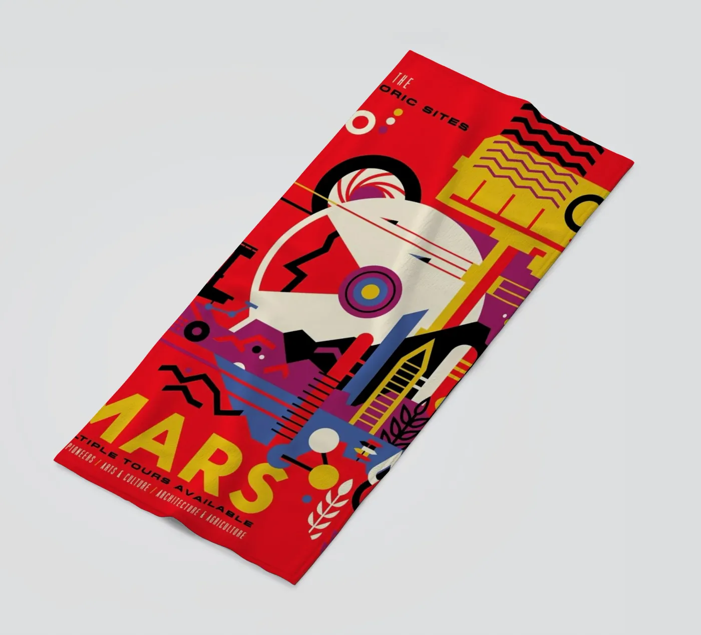 Mars Strandtuch von Studio One