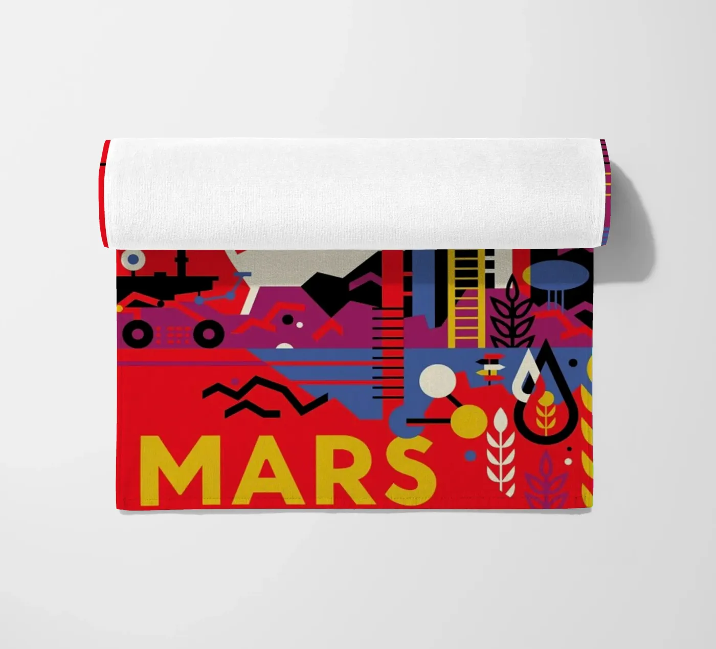 Mars Strandtuch von Studio One