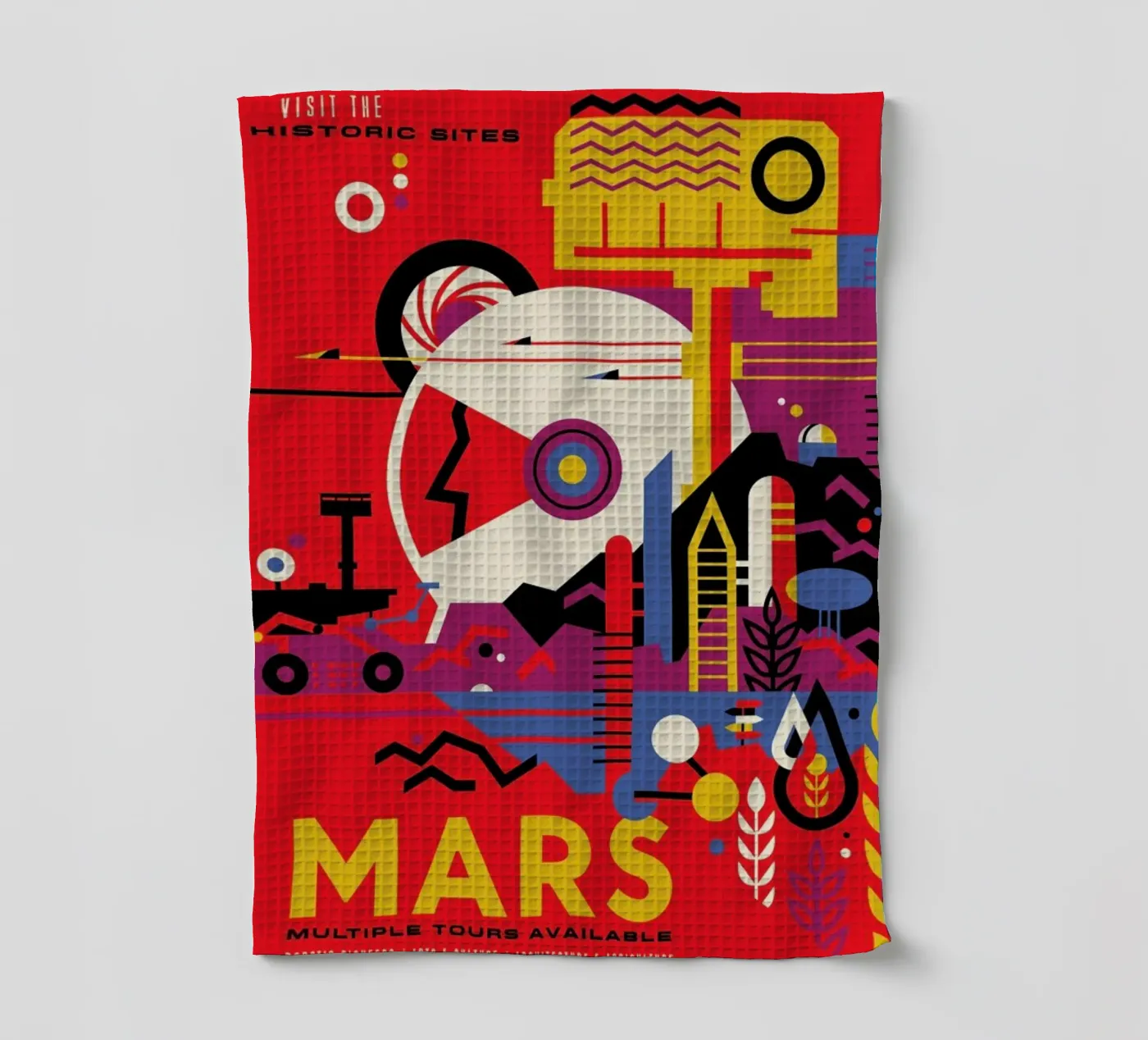Mars Geschirrtuch von Studio One