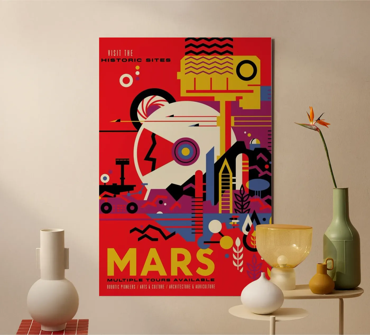 Mars aluminium-dibond van Studio One