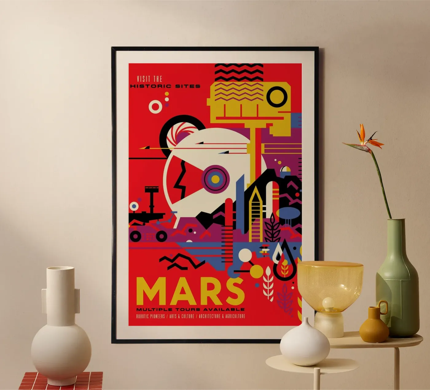 Mars Poster von Studio One