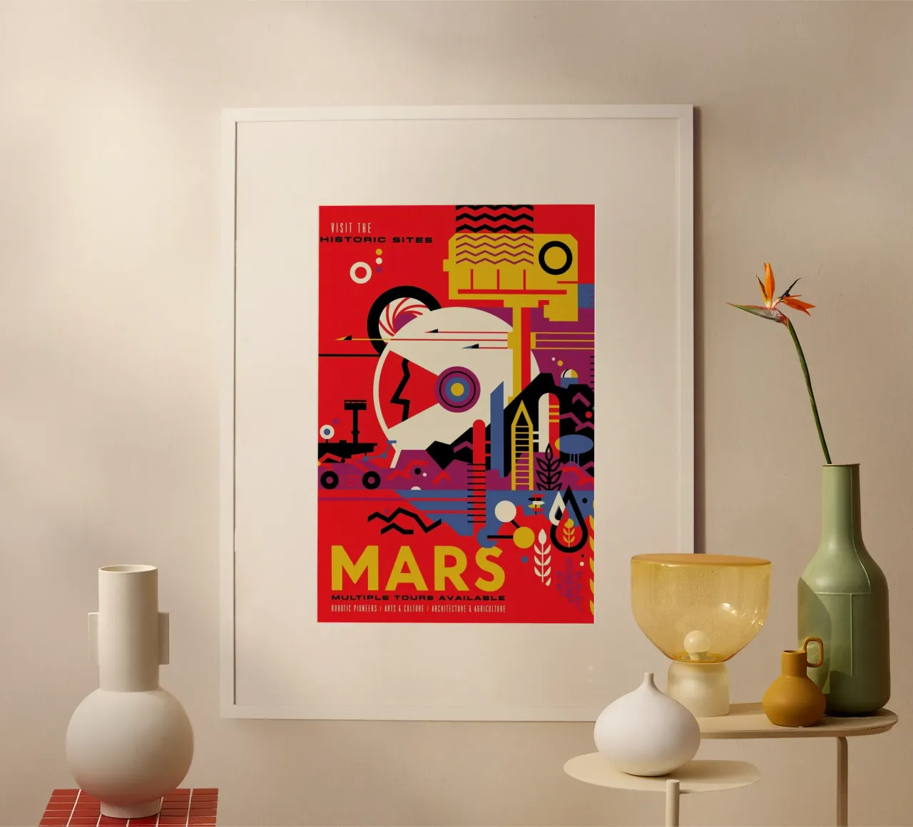 Mars poster van Studio One