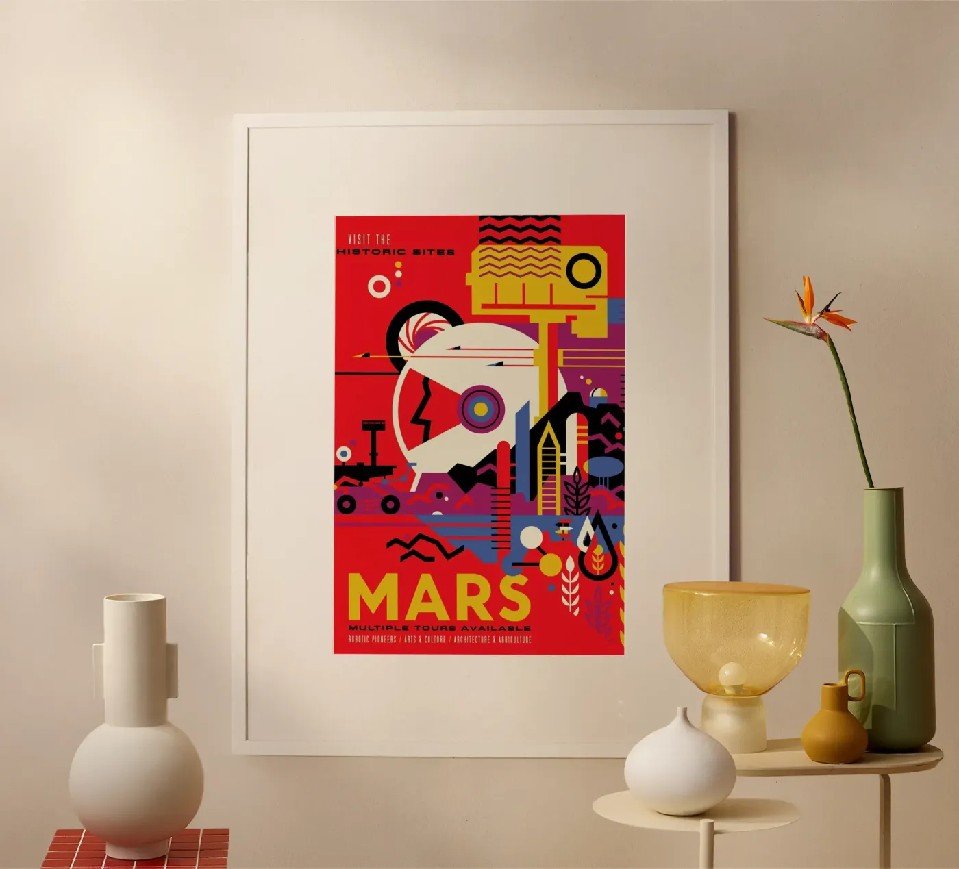 Mars Poster von Studio One