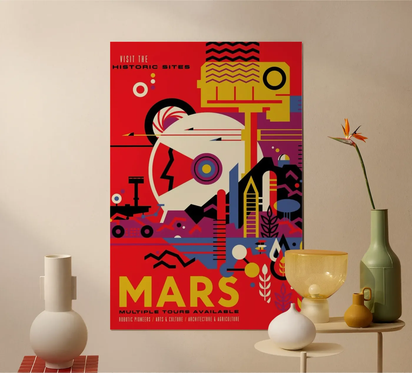 Mars Poster von Studio One