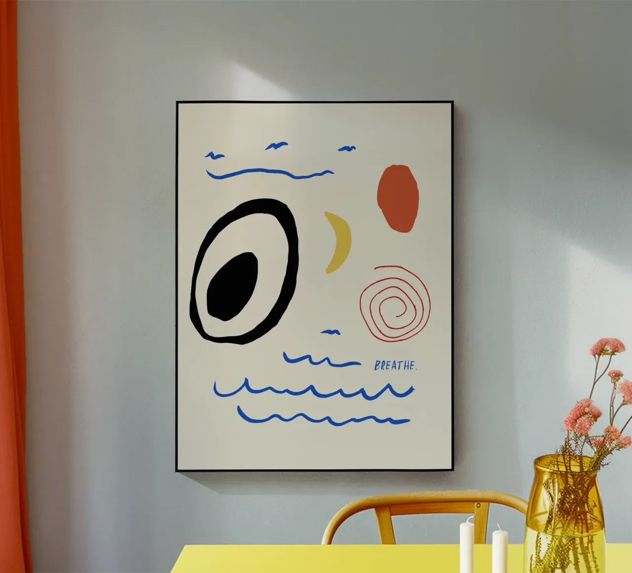 Kind Notes (Breathe) plexiglass da treechild