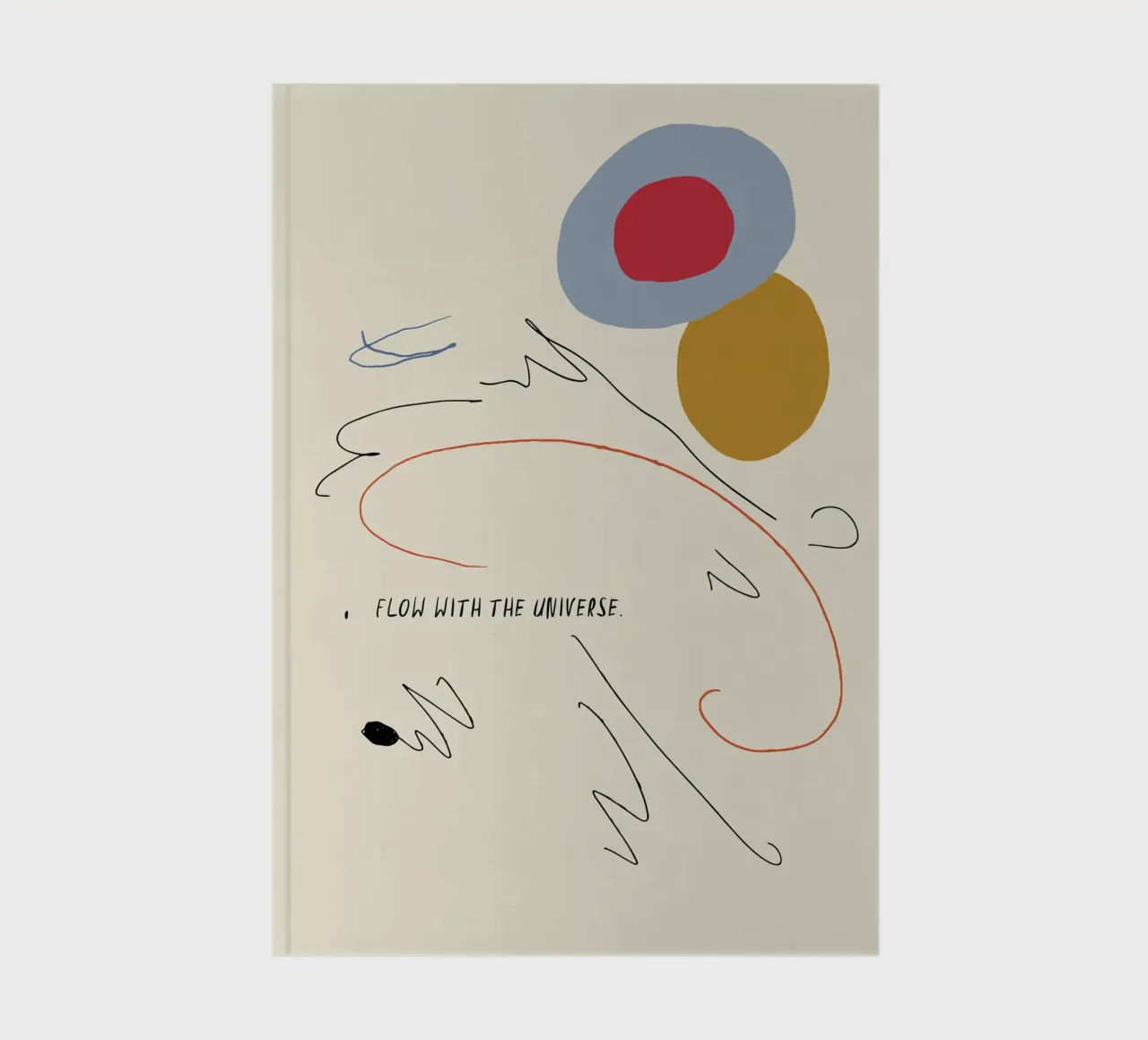Kind Notes (Flow With The Universe) carnet de notes de treechild