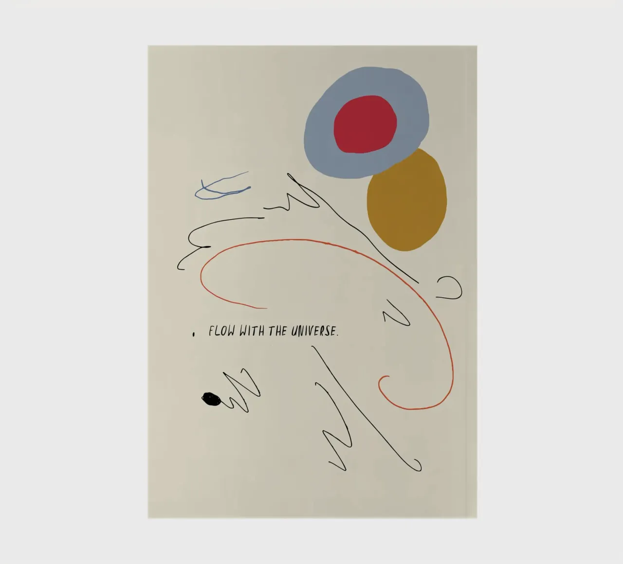 Kind Notes (Flow With The Universe) carnet de notes de treechild
