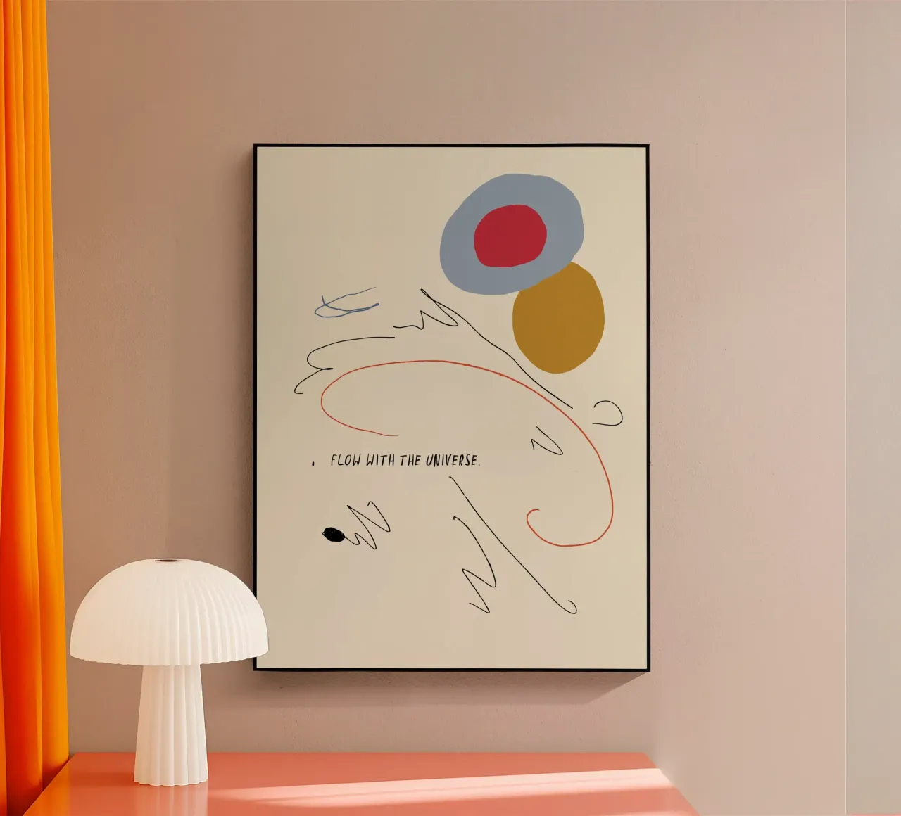 Kind Notes (Flow With The Universe) plexiglass da treechild