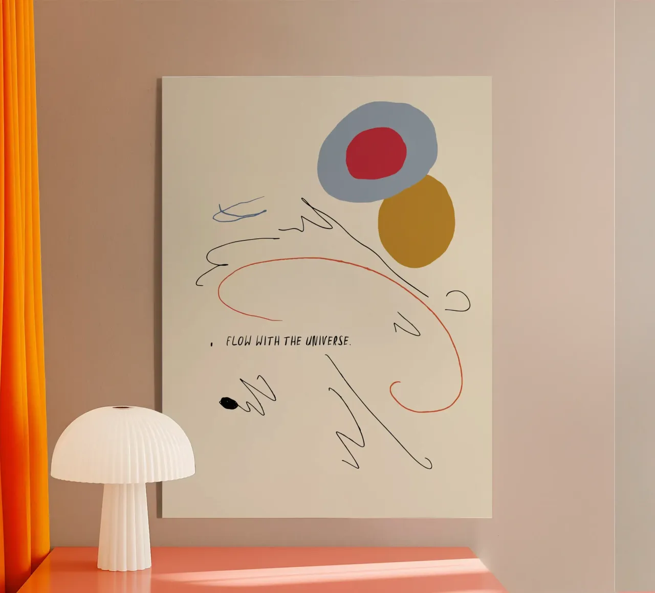 Kind Notes (Flow With The Universe) plexiglas de treechild