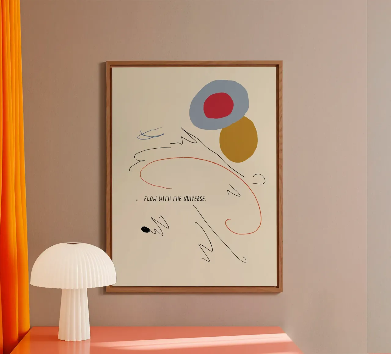 Kind Notes (Flow With The Universe) alluminio dibond da treechild