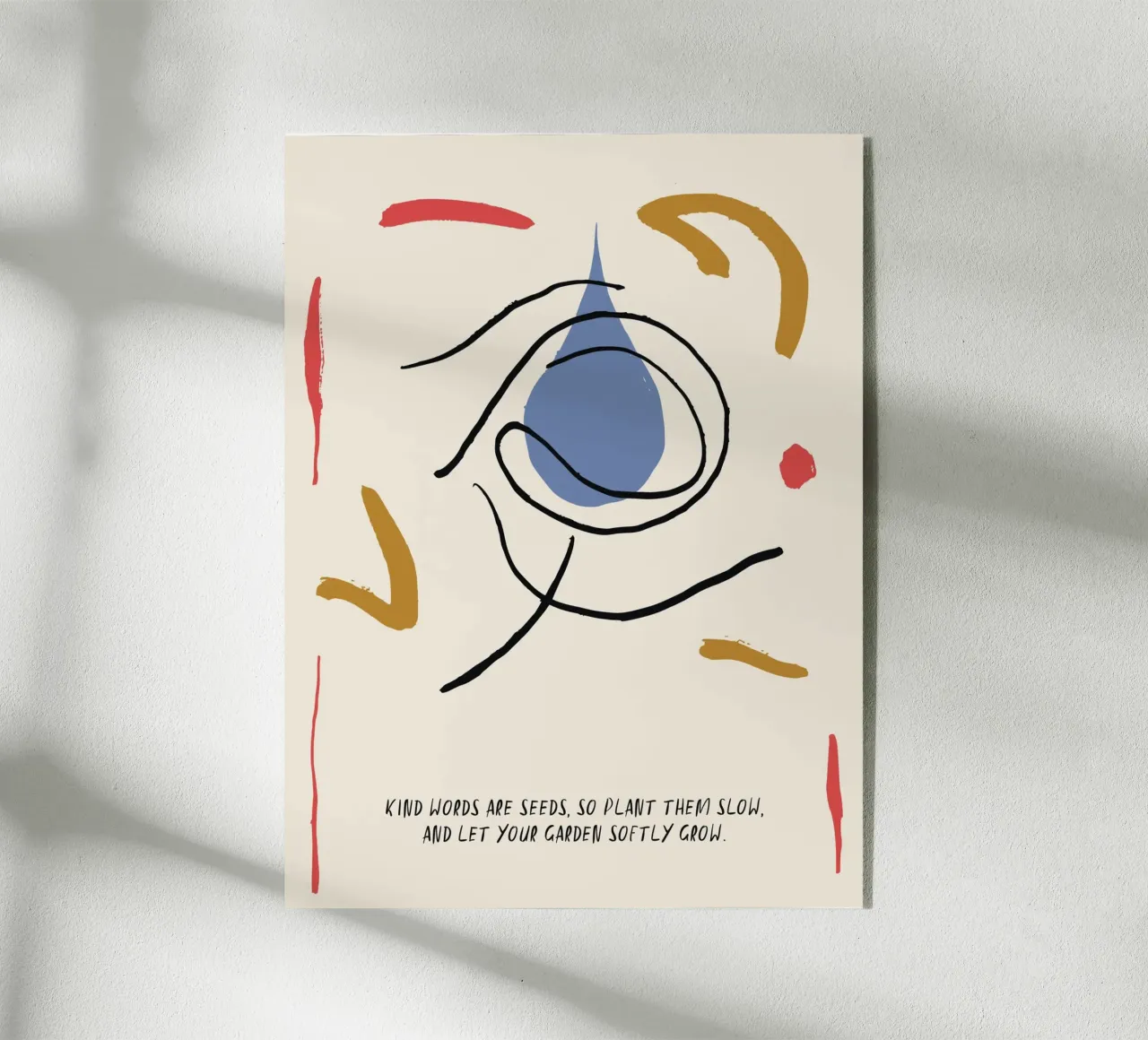 Kind Notes (Kind Words) plexiglass da treechild