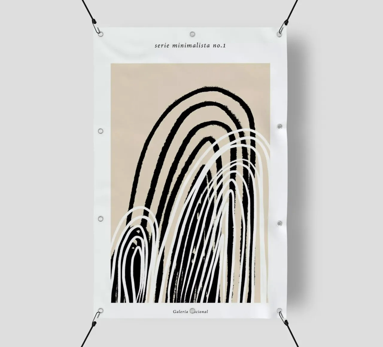Serie minimalista no.1 telo in pvc da Froilein Juno