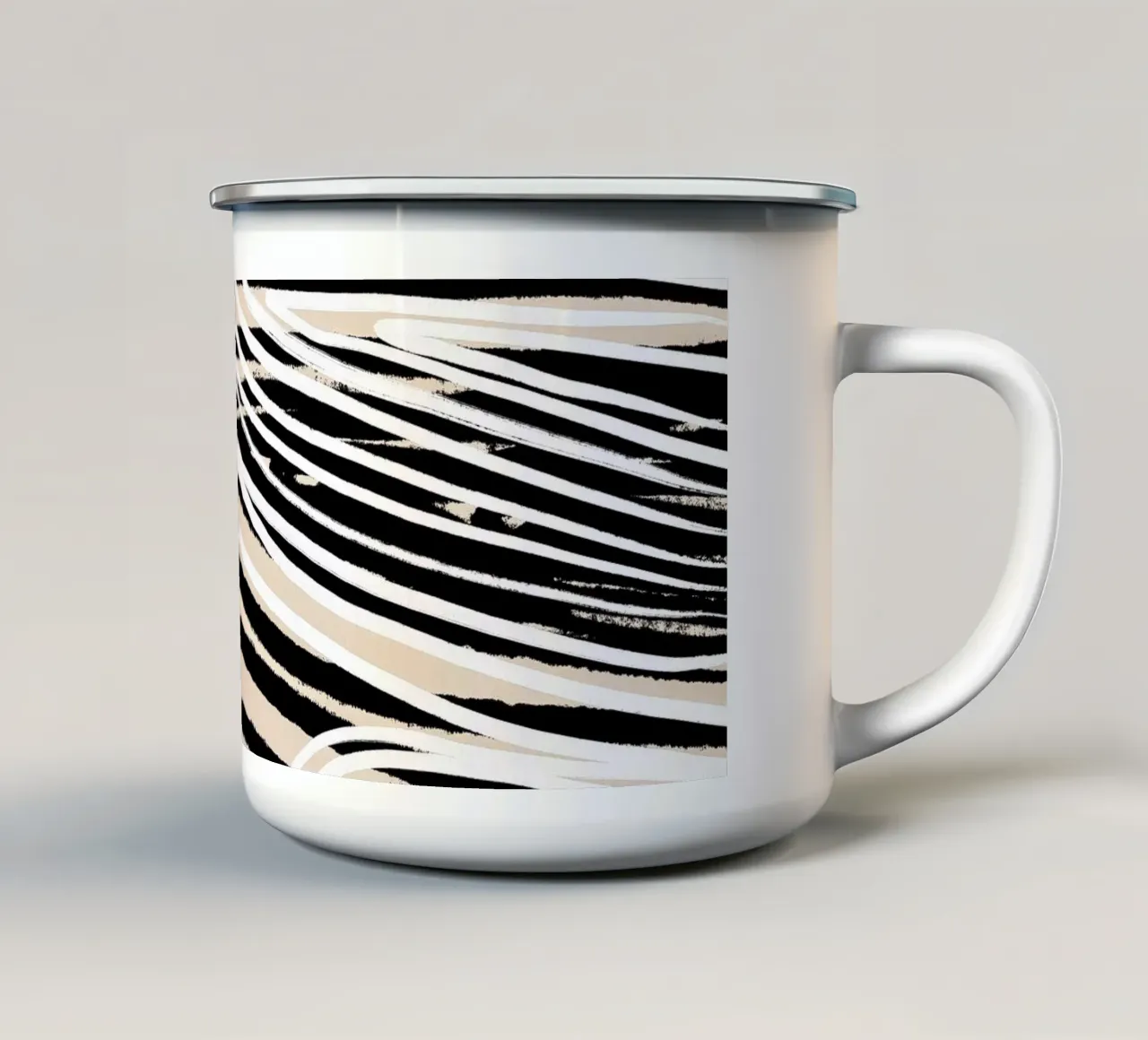 Serie minimalista no.1 tazza in smalto da Froilein Juno