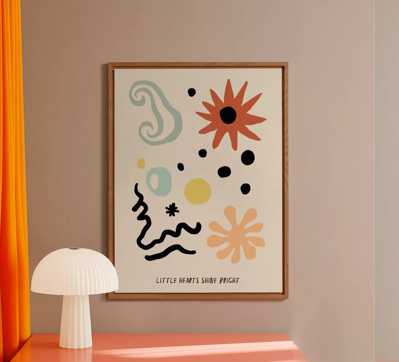 Kind Notes (Little Hearts) alluminio dibond da treechild