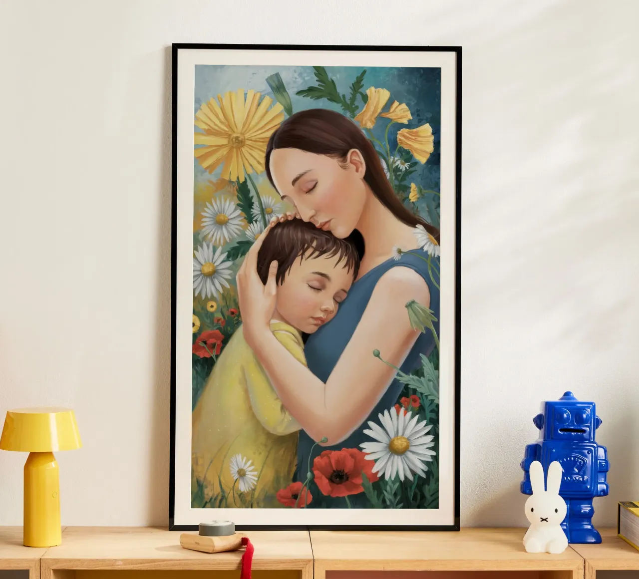 Blumige Umarmung Hahnemühle von Twilight Muse