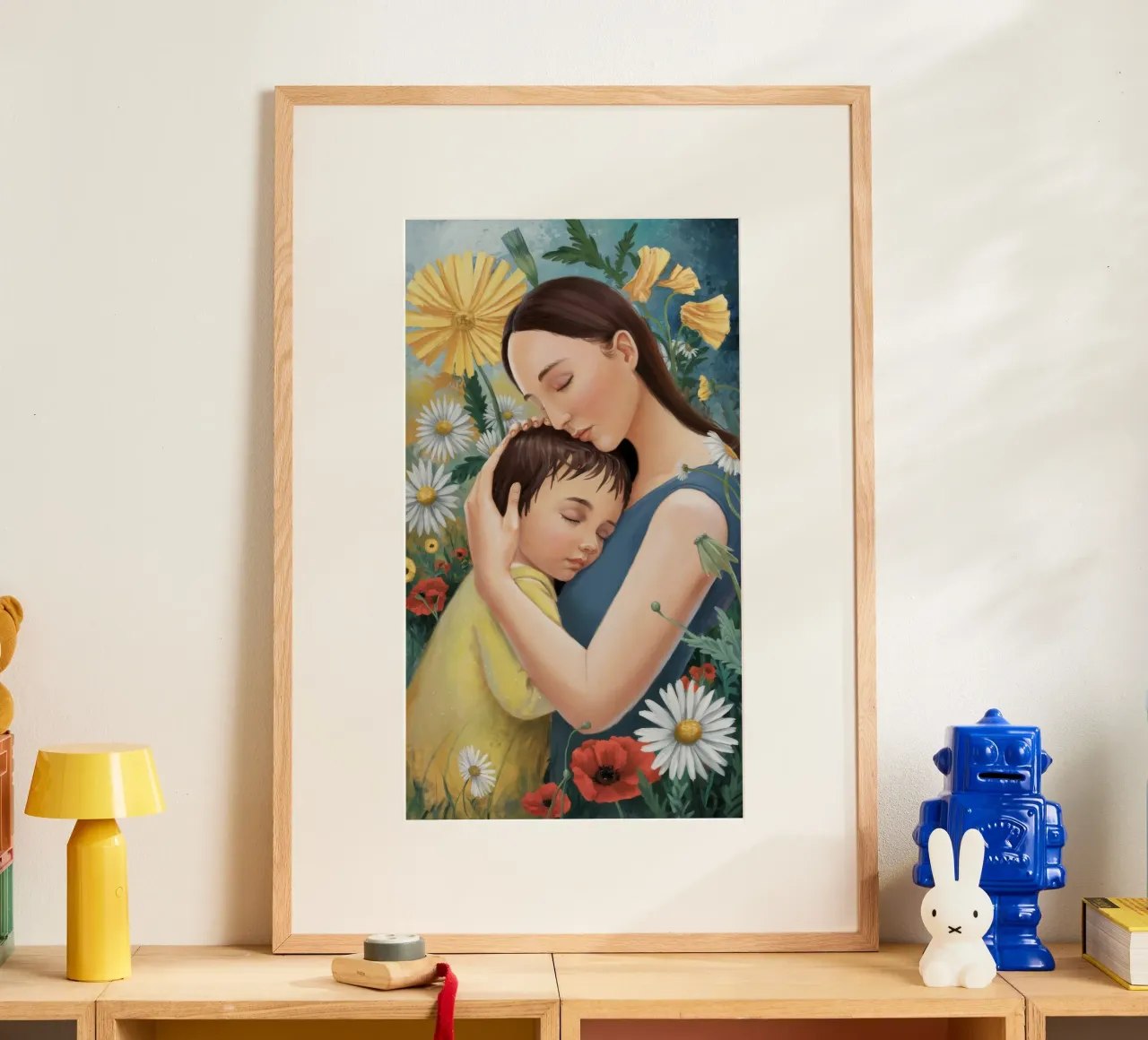 Blumige Umarmung Hahnemühle von Twilight Muse