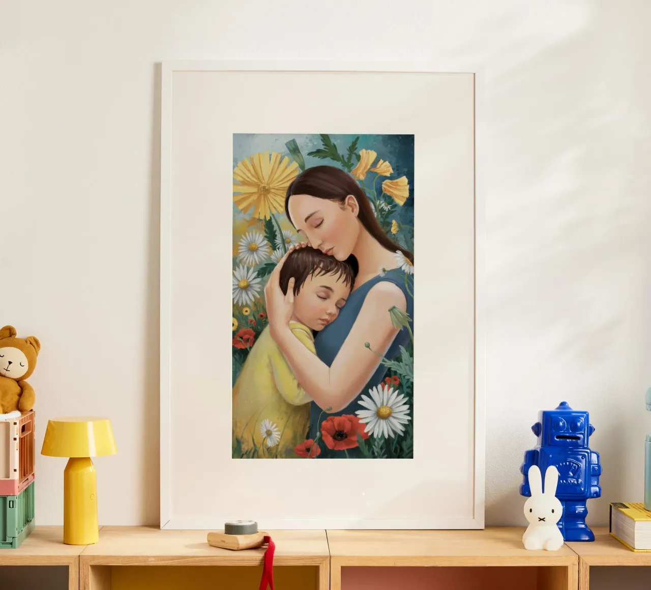 Blumige Umarmung Hahnemühle von Twilight Muse
