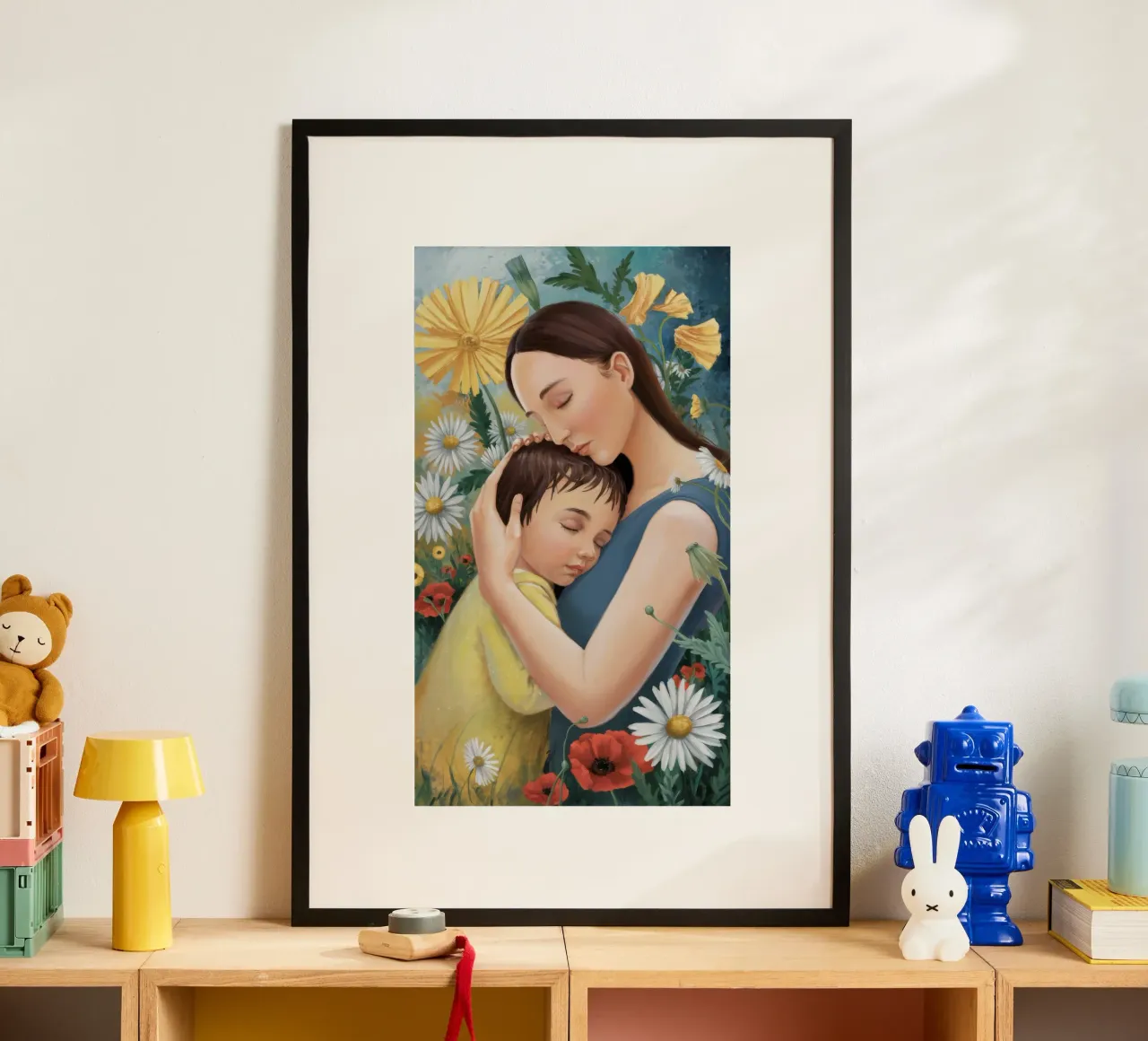Blumige Umarmung Hahnemühle von Twilight Muse