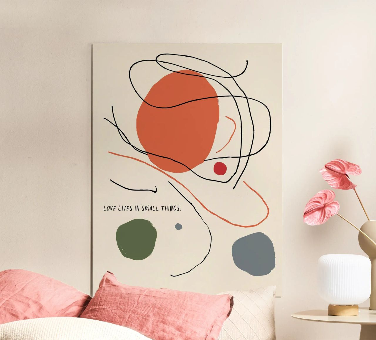 Kind Notes (Love Lives In Small things) Poster von treechild