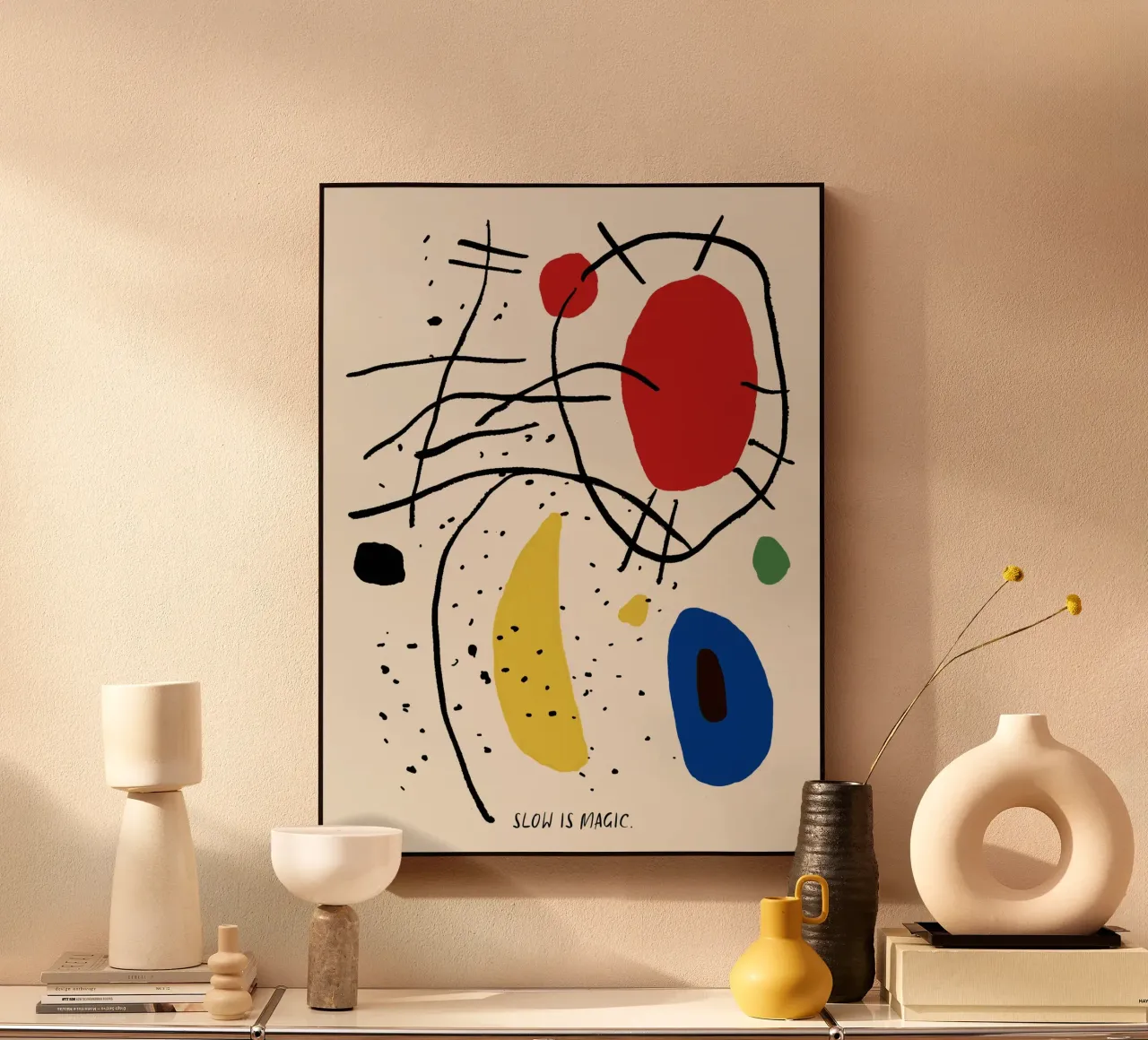 Kind Notes (Slow Is Magic) plexiglass da treechild