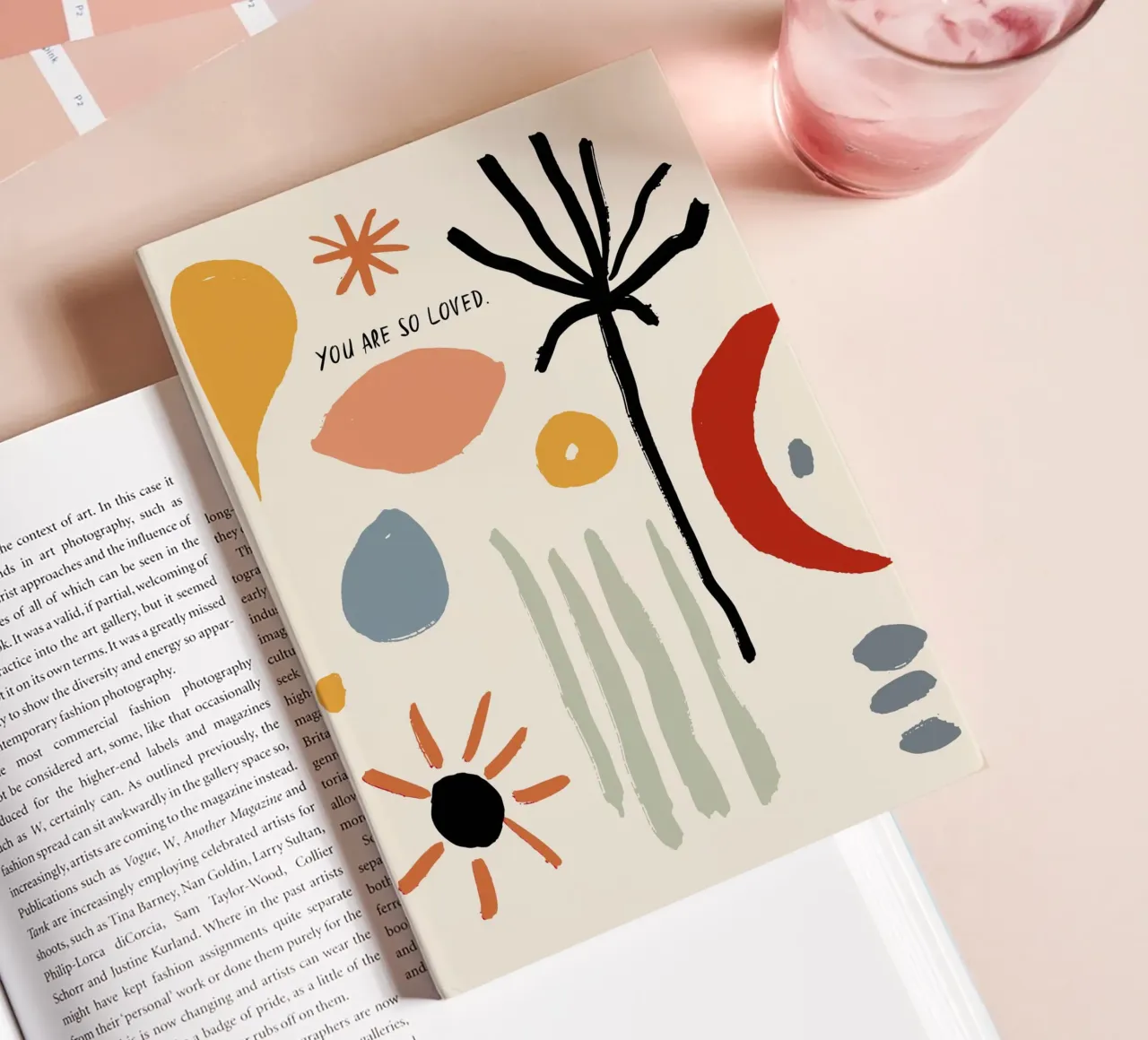 Kind Notes (You Are So Loved) notebook by treechild