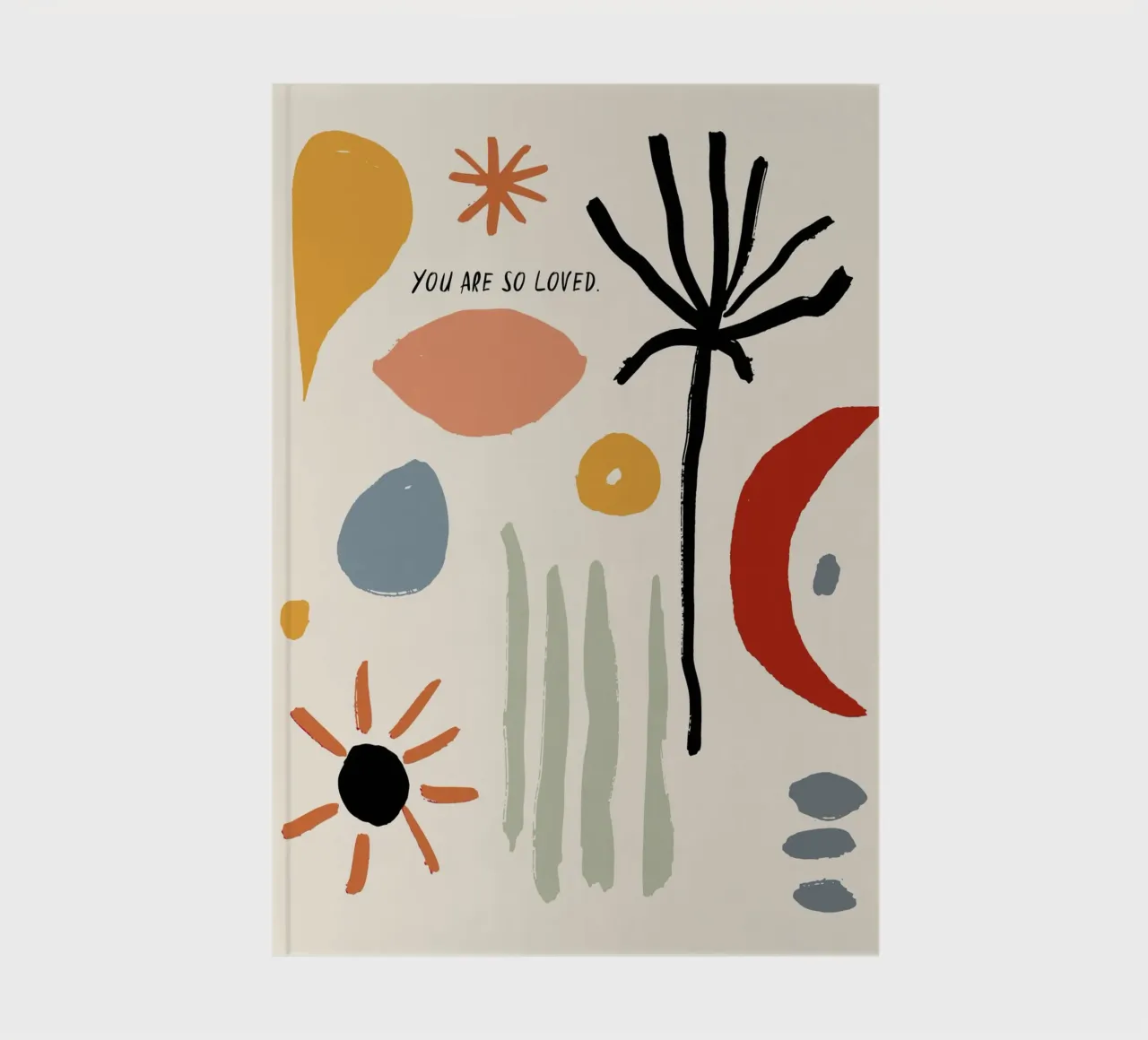 Kind Notes (You Are So Loved) notebook by treechild