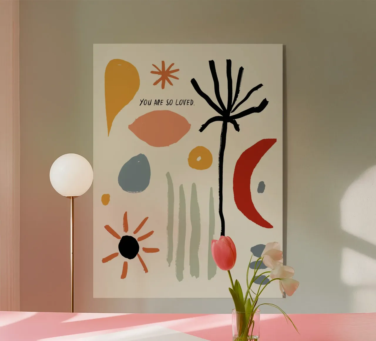 Kind Notes (You Are So Loved) plexiglass da treechild