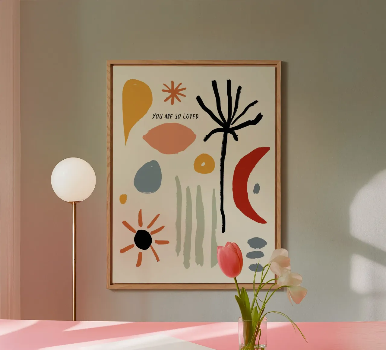 Kind Notes (You Are So Loved) alluminio dibond da treechild