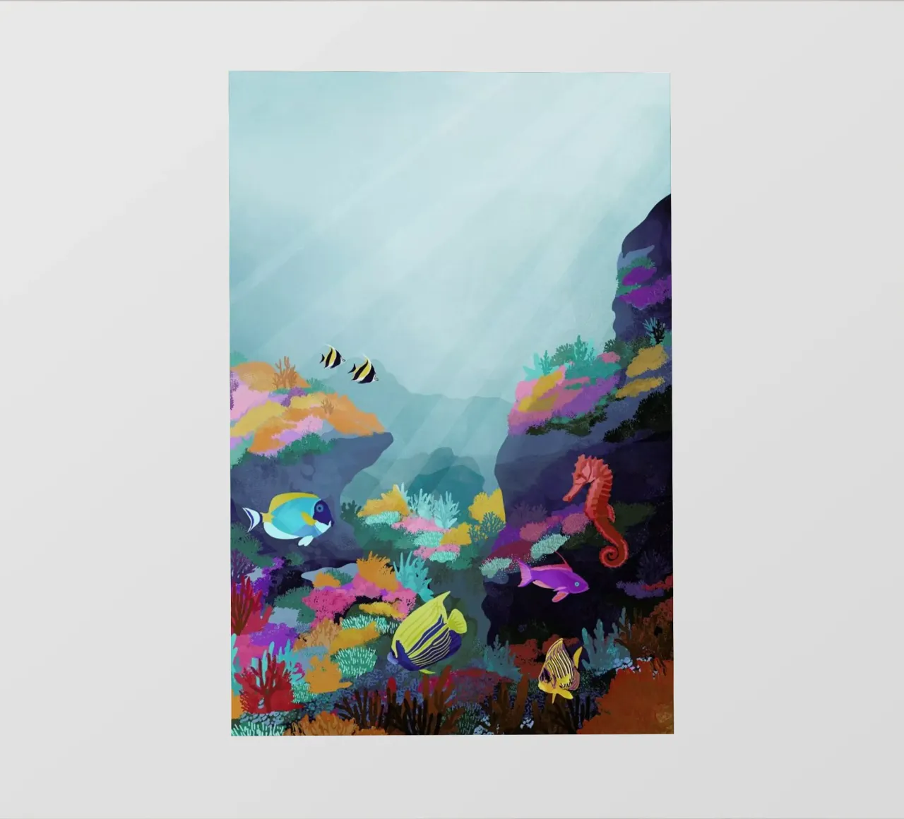 Beyond The Waves pvc cover by Goed Blauw