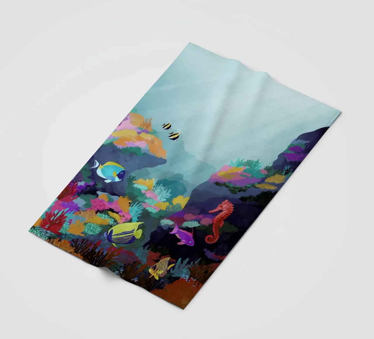 Beyond The Waves coperta in pile da Goed Blauw