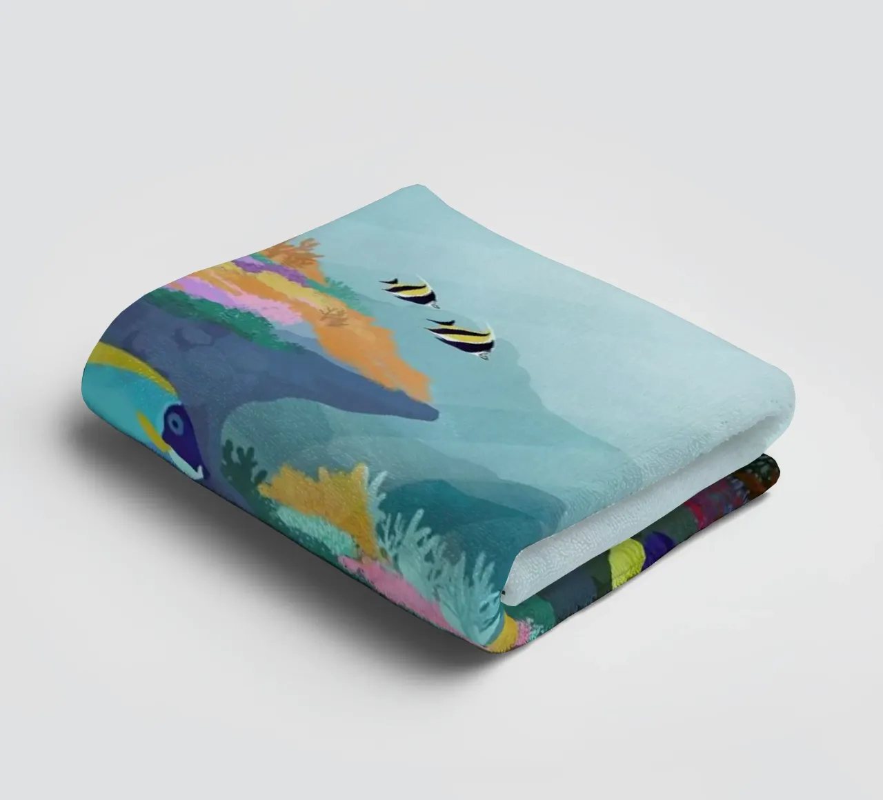 Beyond The Waves Handtuch von Goed Blauw