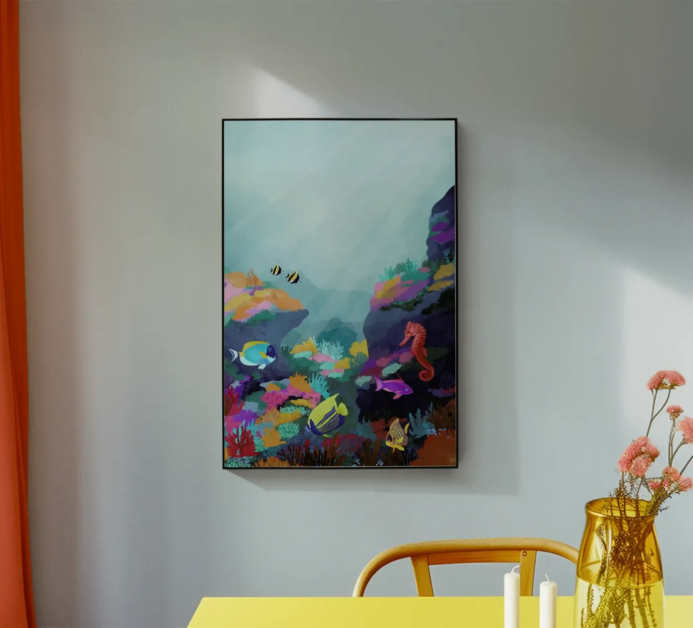 Beyond The Waves plexiglas de Goed Blauw