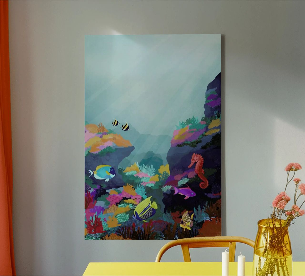 Beyond The Waves canvas by Goed Blauw