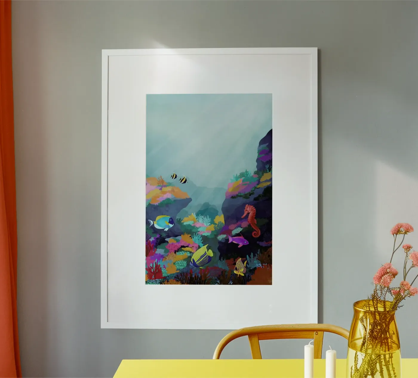 Beyond The Waves poster de Goed Blauw