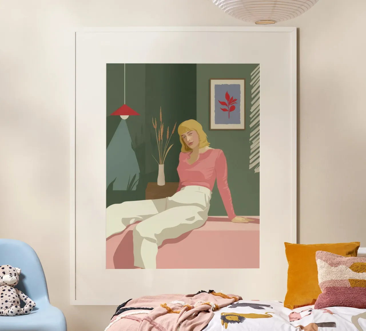 Relaxed Contemplation hahnemühle by Twilight Muse