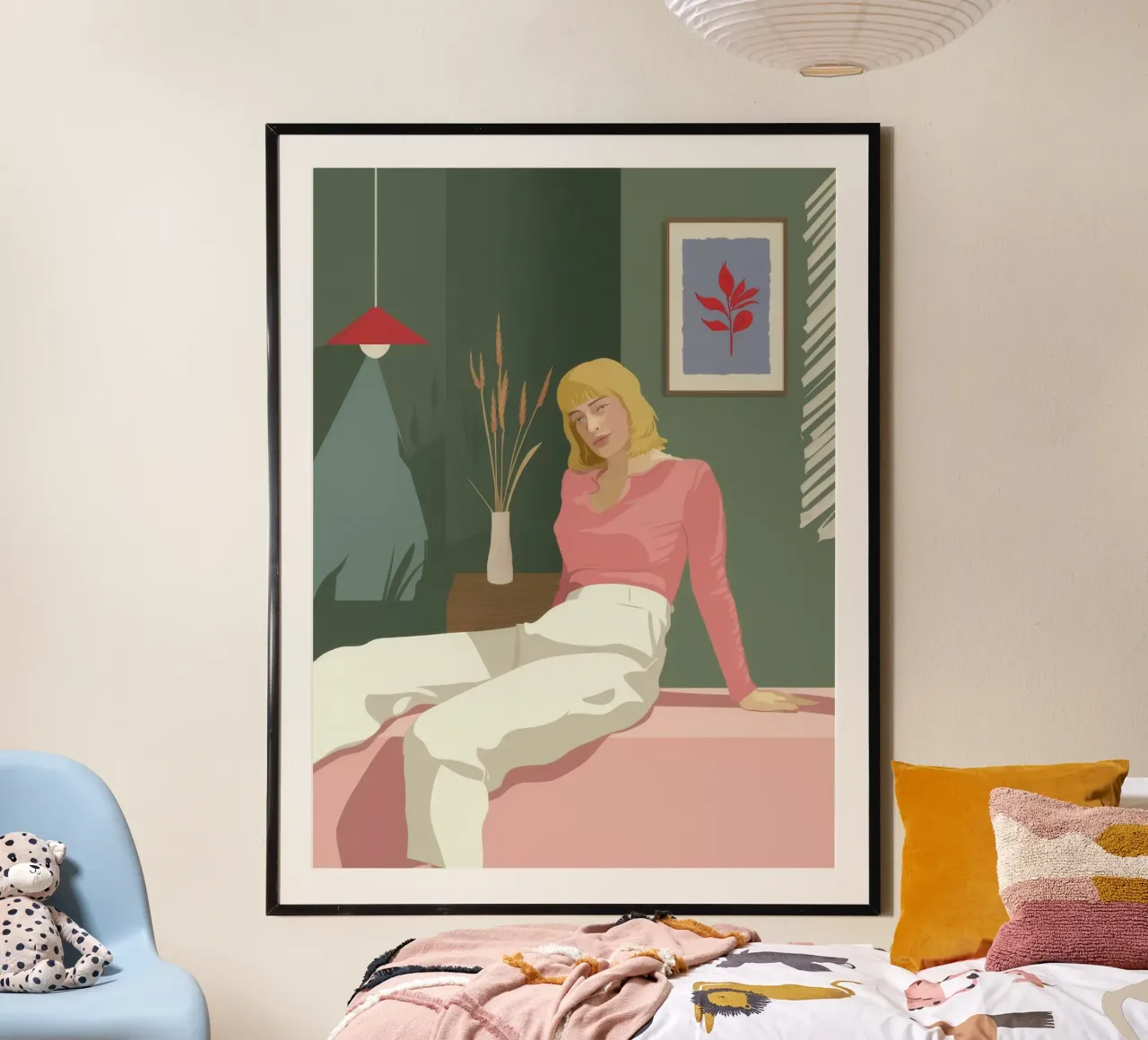 Relaxed Contemplation hahnemühle by Twilight Muse