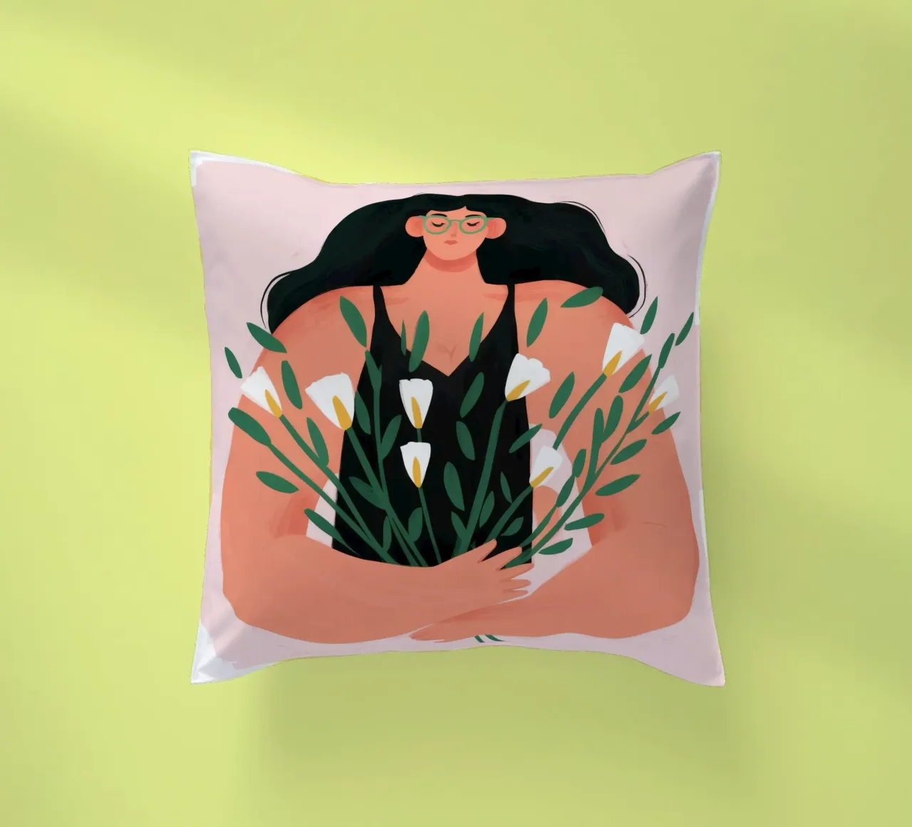 L'abbraccio della natura cuscino da Twilight Muse