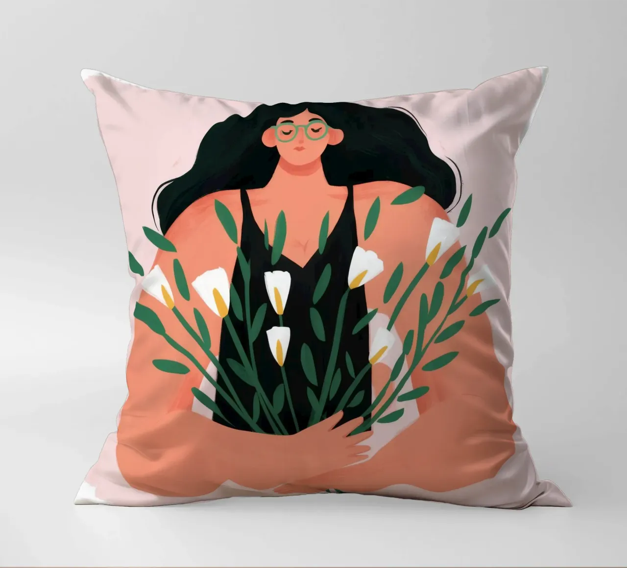 L'abbraccio della natura cuscino da Twilight Muse