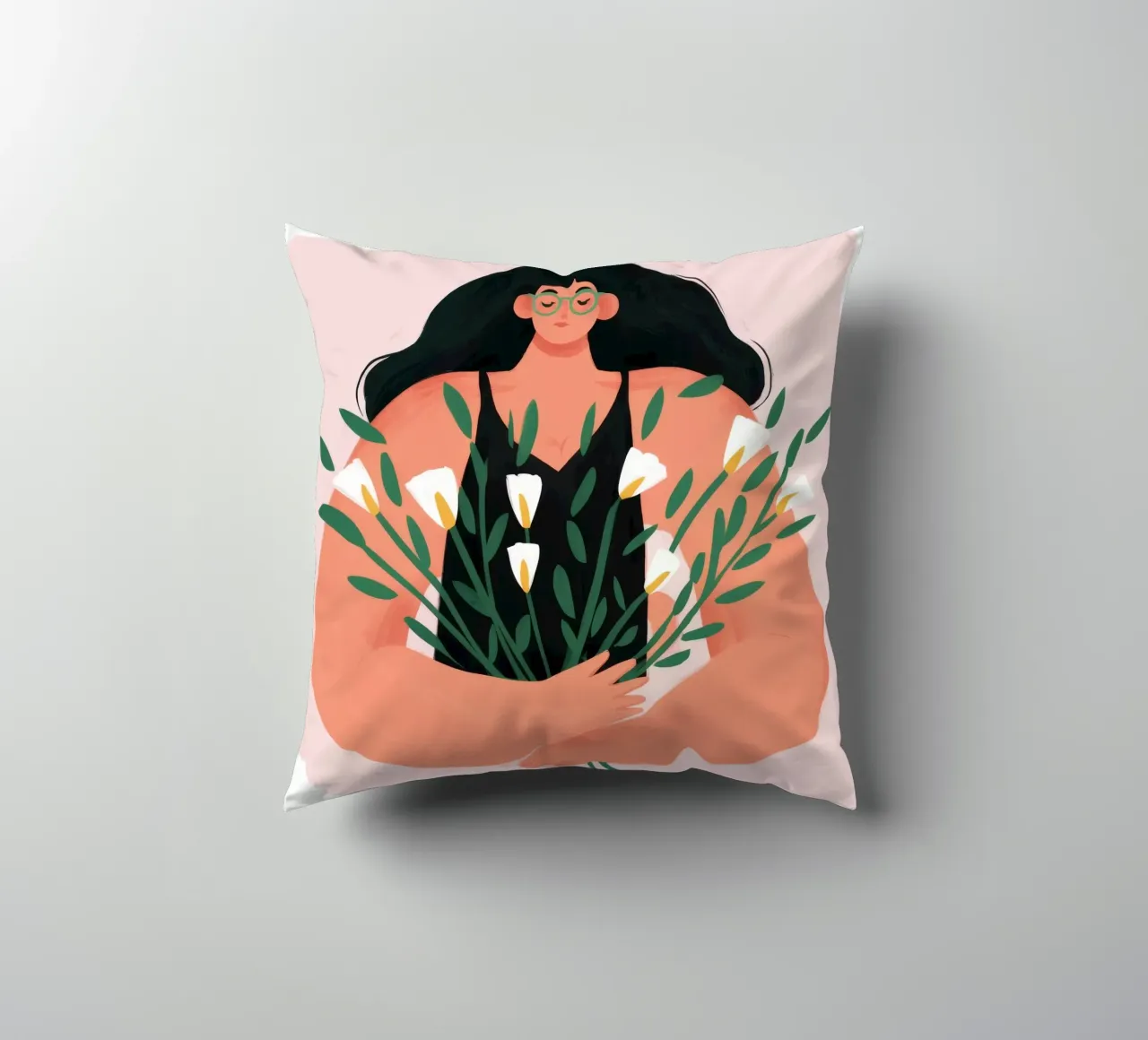 L'abbraccio della natura cuscino da Twilight Muse