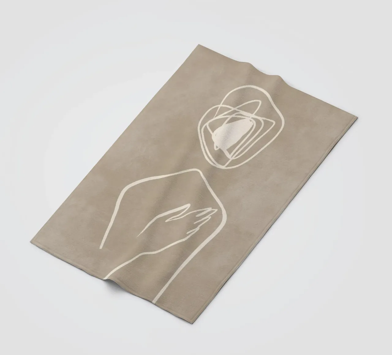 Minimal Matter Series No 01 coperta in pile da treechild