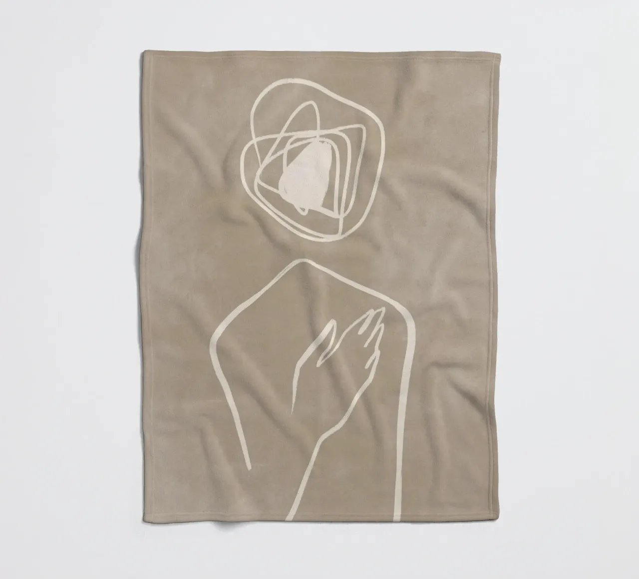 Minimal Matter Series No 01 coperta in pile da treechild