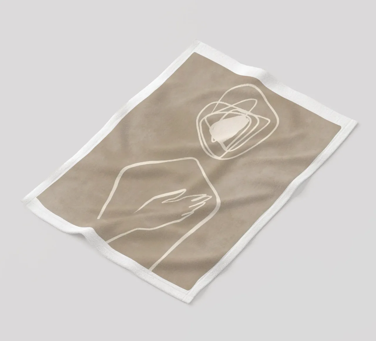 Minimal Matter Series No 01 coperta in pile da treechild