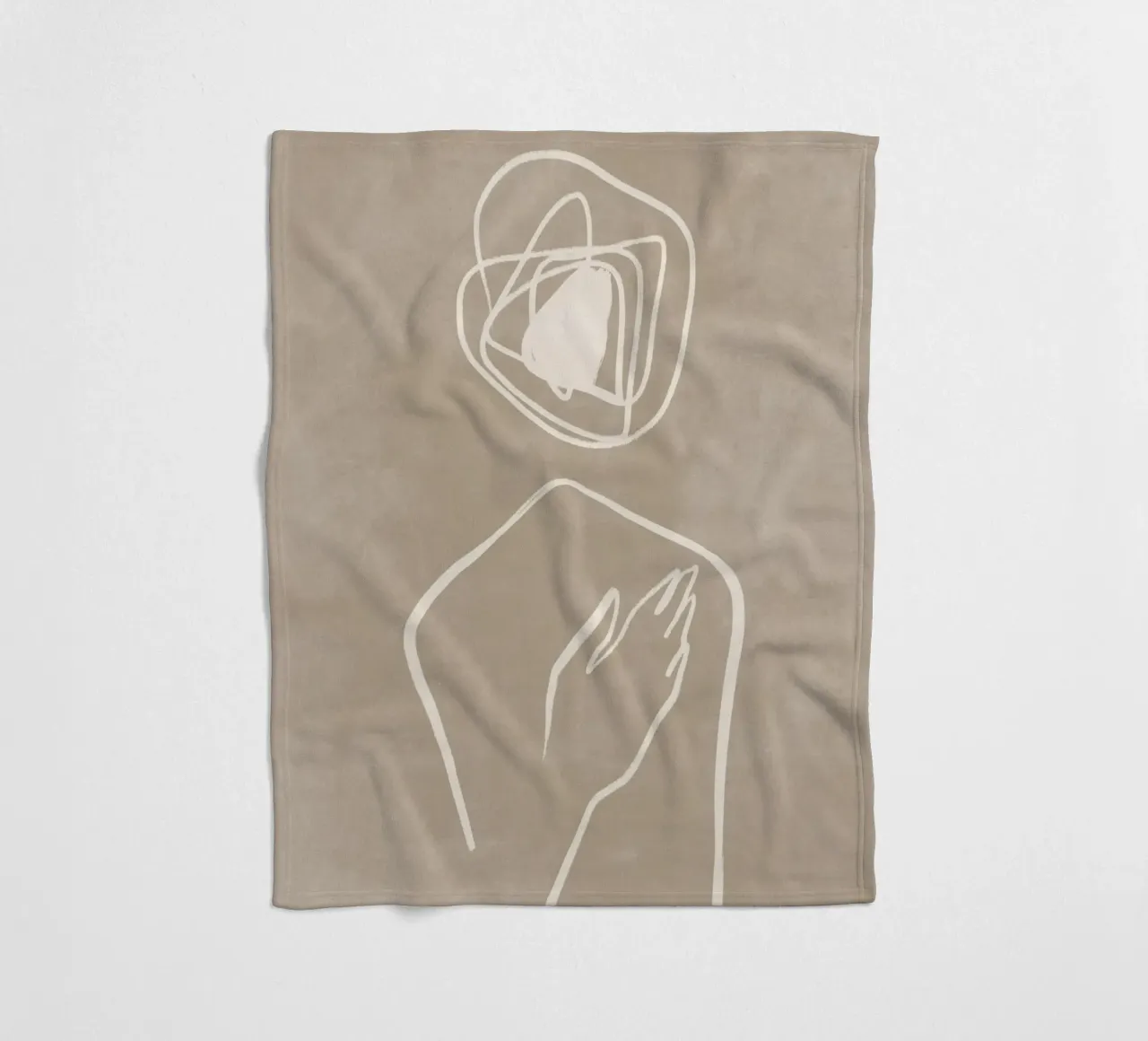 Minimal Matter Series No 01 coperta in pile da treechild