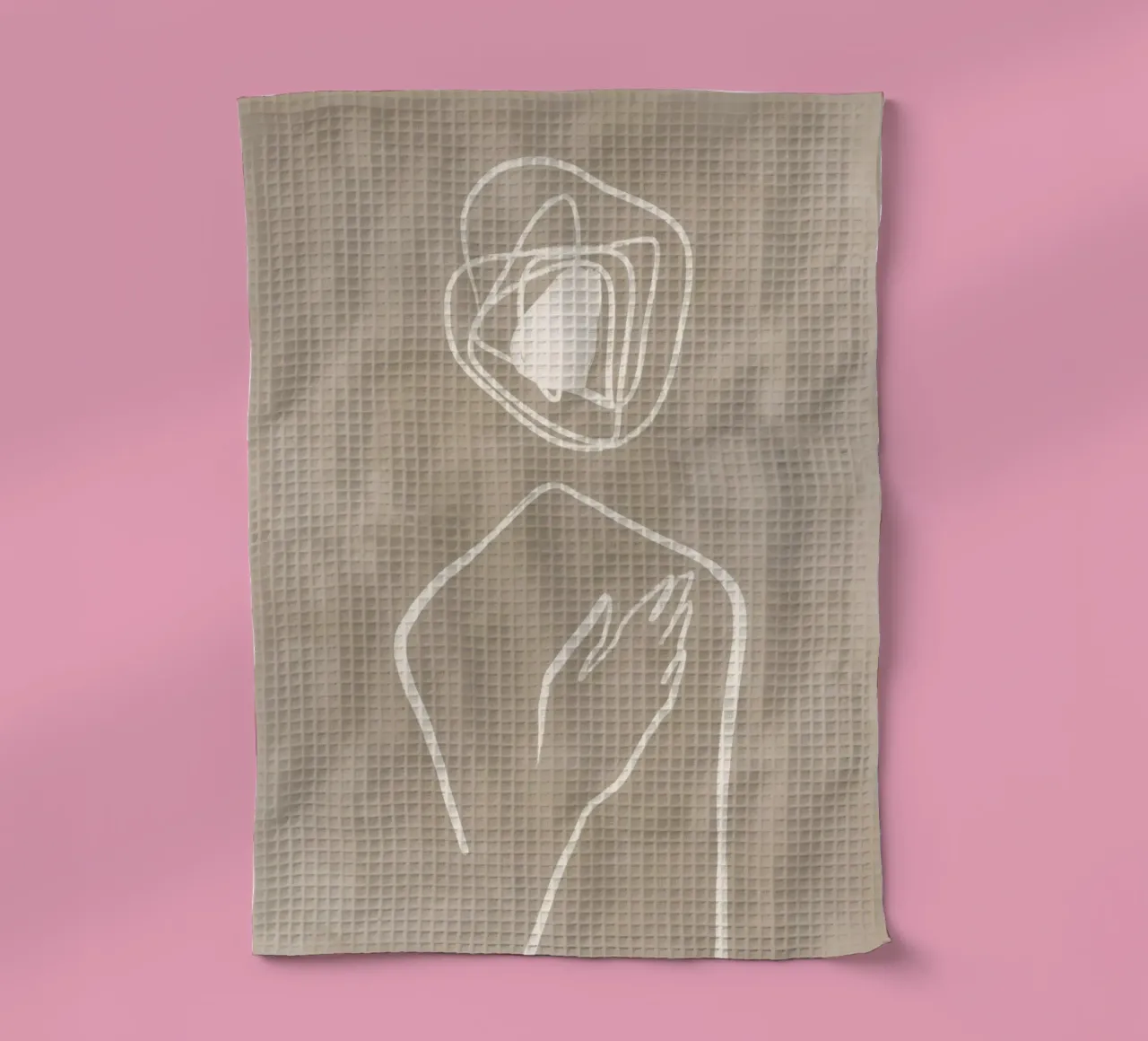 Minimal Matter Series No 01 canovaccio da cucina da treechild