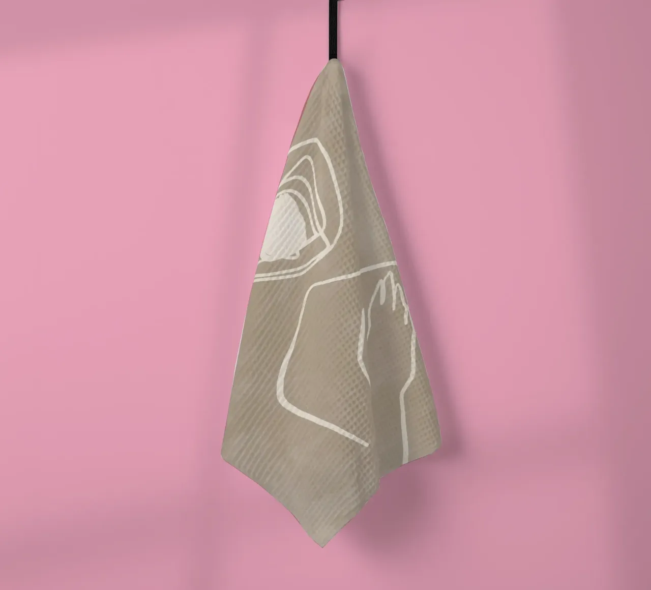 Minimal Matter Series No 01 canovaccio da cucina da treechild