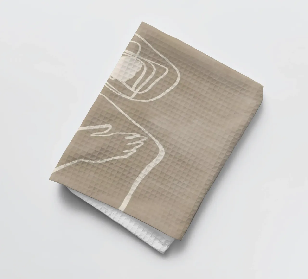 Minimal Matter Series No 01 canovaccio da cucina da treechild