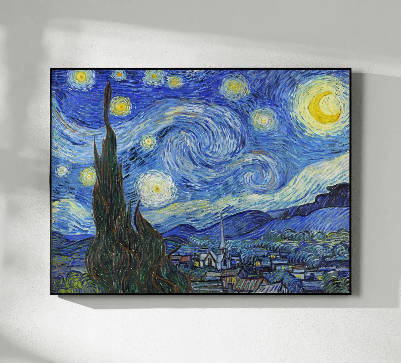 Van Gogh - The Starry Night plexiglass da apoloprints
