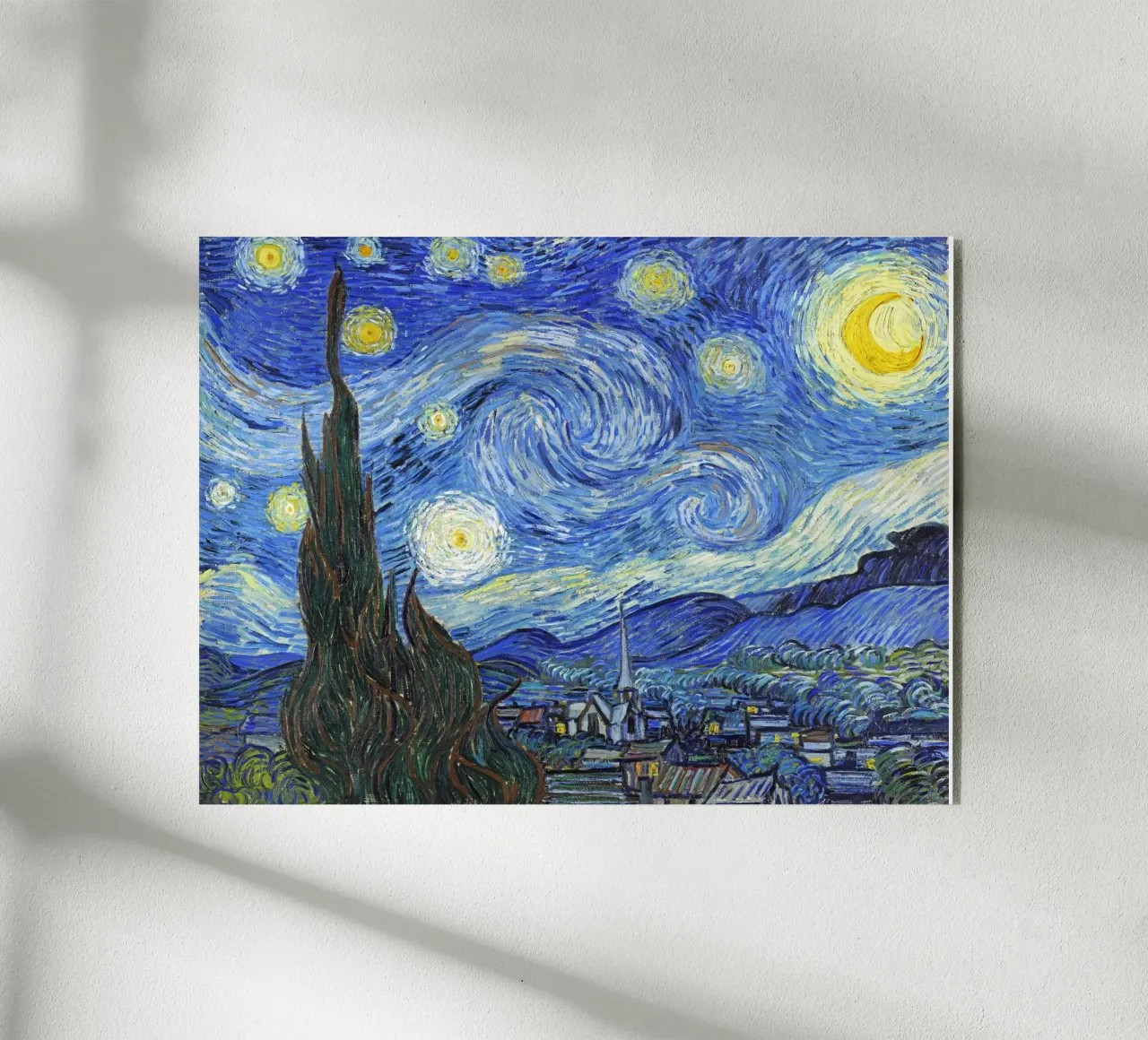 Van Gogh - The Starry Night plexiglass da apoloprints