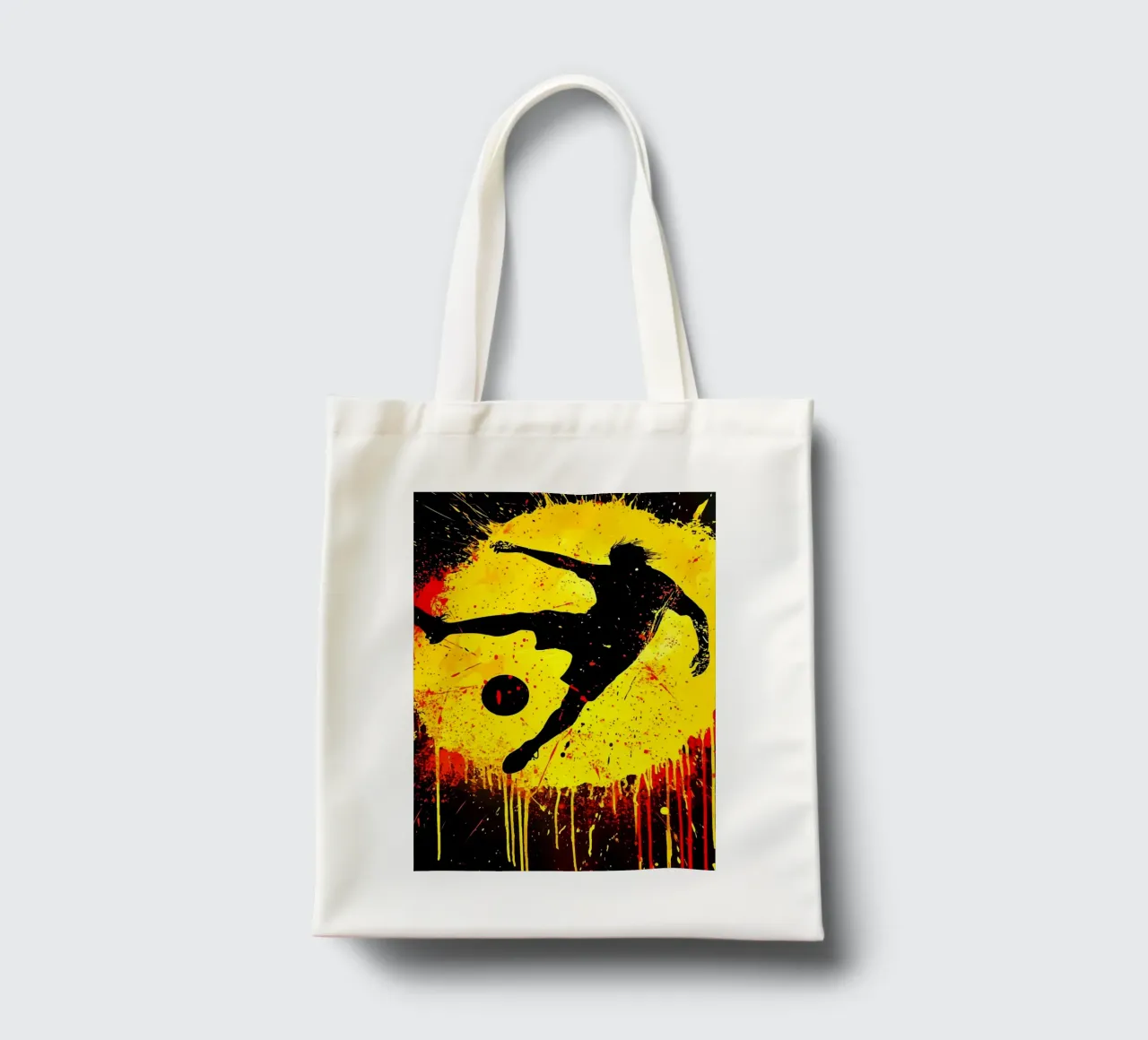 Silhouette at the Sepak Takraw shot tote bag by pixelbull - medieval art and more