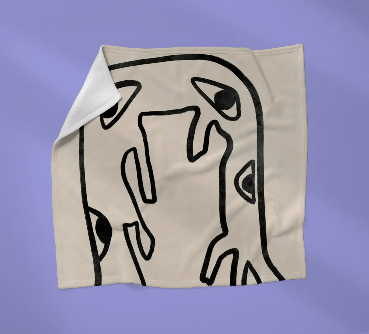 Minimal Matters No 02 coperta in pile da treechild